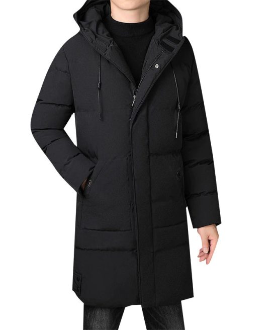 Winter Long Hooded Parka Coat